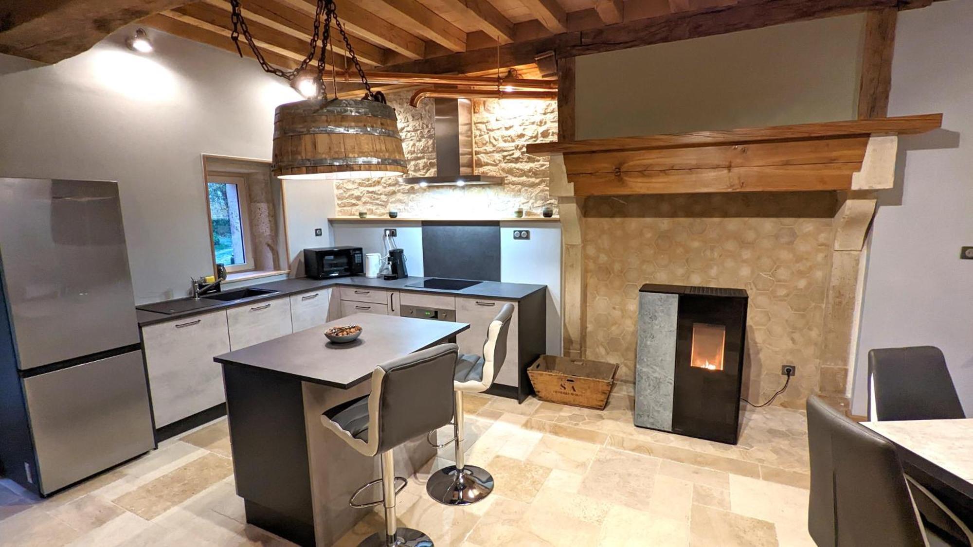 La Ferme Du Chateau Beire-le-Chatel Luaran gambar